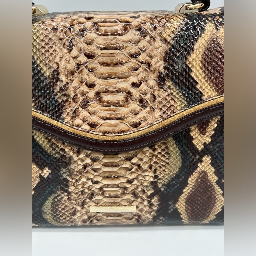 💎HP💎New Brahmin Ingrid Savino Folklore Satchel - Picture 12 of 13